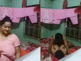 Desi wife with big boobs gets fucked hard