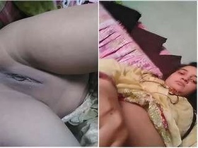 Hot Pakistani girl flaunts her pussy