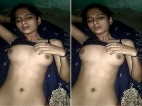 Desi girl gets anal pleasure from her lover in a rural setting