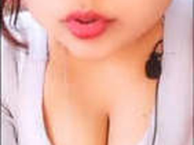 Sonny Sharma's seductive neckline in a steamy Indian porn video