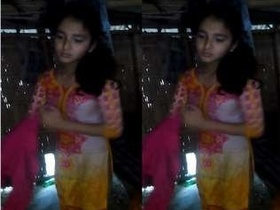 Pretty girl gets rough with her lover in this hot video