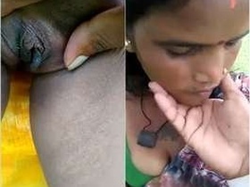 Bihari wife's lover secretly records her masturbating