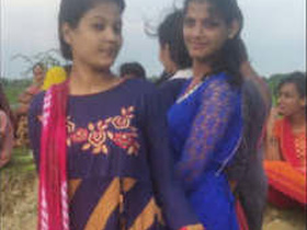 Watch a cute Desi girl in action in this steamy video