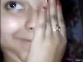 Assamese girl flaunts her breasts and vagina