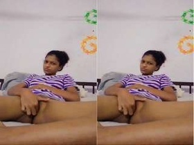 Beautiful girl with a vagina in explicit video