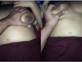 Desi Bhabhi's big boobs and wild sex in HD