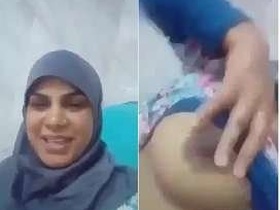 Horny Bangla woman reveals her breasts and pussy