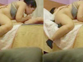 X-rated video of Pakistani couple experimenting with the sixty-ninth position