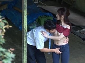 Japanese couple gets wild in the great outdoors
