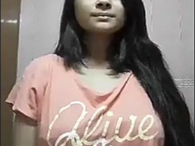 Desi girl shoots nude video for her boyfriend