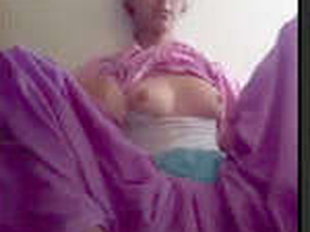 Loud moans fill the room as Desi pleasures herself with wet fingers