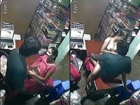 Shopkeeper satisfies sexy Indian girl with hardcore sex