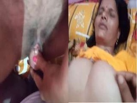 Desi wife pleasures herself and her husband with her fingers