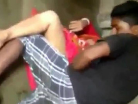 Desi aunty Tia gets fucked in sari by young boy