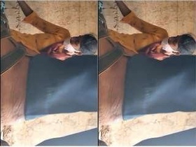 Rustic Telugu couple enjoys outdoor sex