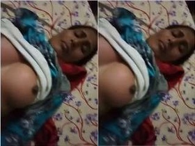 Desi wife pleasures herself and gives her husband a hard fucking