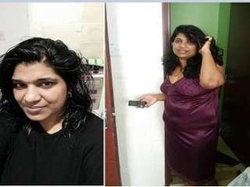 Tamil wife gives a blowjob in a steamy video