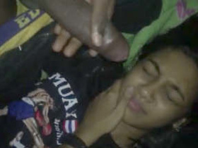 Black girl enjoys anal sex with boyfriend in steamy video