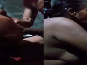 Mature aunt gives her uncle a blowjob in this video