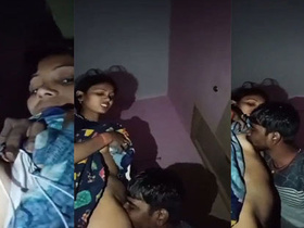 Rural couple indulges in public sex for the camera