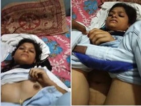 Indian girl's exclusive hotel sex with boy