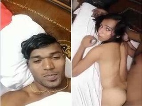 Desi lover's passionate romance and intense sex in hotel room