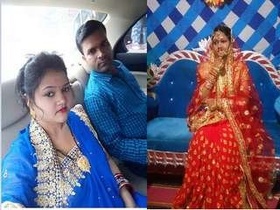 Newlywed wife cheats on husband with video call and shows off her body
