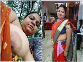 Desi beauty soaks in the tub