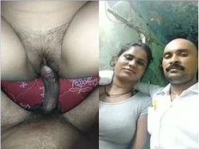 Desi babe gets anal and boob job from client