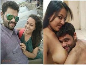 Indian couple engages in 69 position