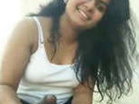 Tamil girlfriend's sensual masturbation in hot expressions