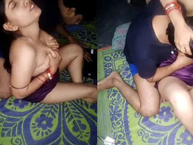 Wife and husband film themselves having hot sex on camera