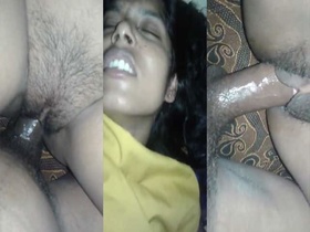 Desi MMS video captures painful and tight pussy fucking