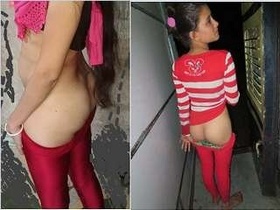 Payal, a stunning girl, giving a blowjob to her partner