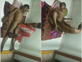 Desi couple enjoys passionate sex in the countryside