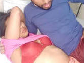 Indian couple in steamy romance in VDO