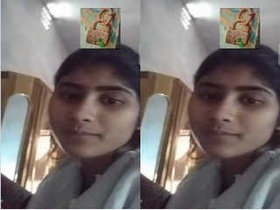 Village girl flaunts her body on video chat