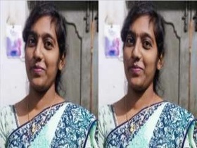 Telugu girlfriend flaunts her breasts on video call for lover