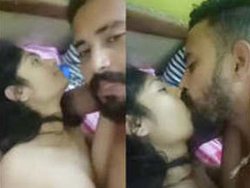 College lovers explore their sexual desires in a hotel room