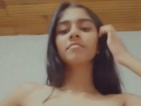 Indian girl flaunts her enhanced boobs in selfies