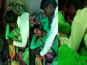 Indian cuckold boyfriend films threesome sex video