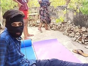 Outdoor camera captures intimate moments