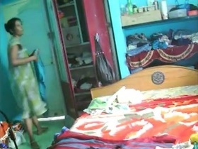 An Indian housewife is caught by her husband