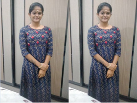Indian girl flaunts her breasts in exclusive video