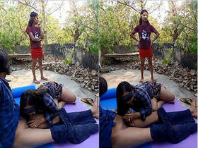 Exclusive Desi Three Some with Fisting Action