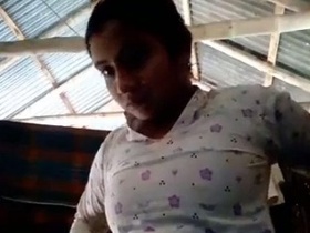 Solo nude Indian man gets intimate on camera