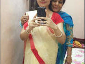 Part 3 of Desi Bhabhi's Nude Selfie Video in HD
