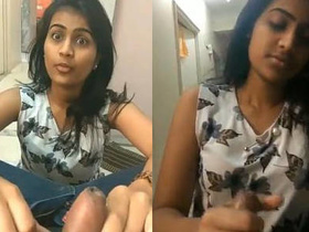 Prajakta Kavi's blowjob skills in Mumbai video