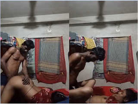 Bhabhi gets fucked hard in doggy style by her lover