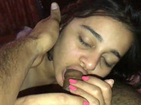Indian Latina gives a sloppy blowjob and gets fucked in 4 videos